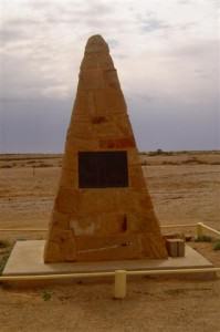 137. Memorial at the Birdsville track (Small) Flinders Ranges - Flinders Ranges