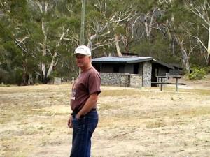 170 John at Thredbo River (Small) Jindabyne and the Snowy Mountains -