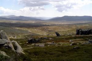 209 The view from Kosciuszko Lookout (Small) Jindabyne and the Snowy Mountains -