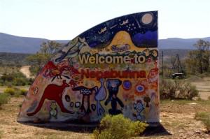 322. Welcome to Nepabunna (Small) Flinders Ranges - Flinders Ranges