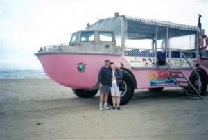 LARC on the sandbar