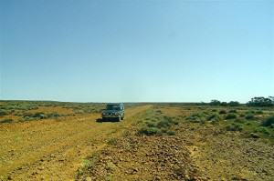 On the road to Lake Torrens