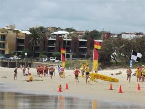 Surf carnival at Alex Beach
