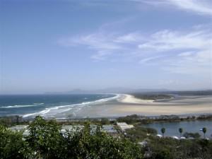 The view from Captain Cook Lookout