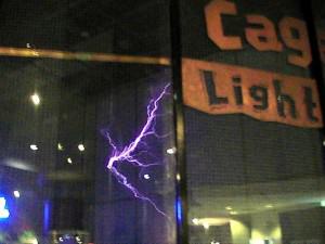 Caged lightning