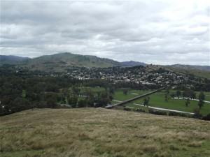 View from the Rotary Lookout in South Gundagai