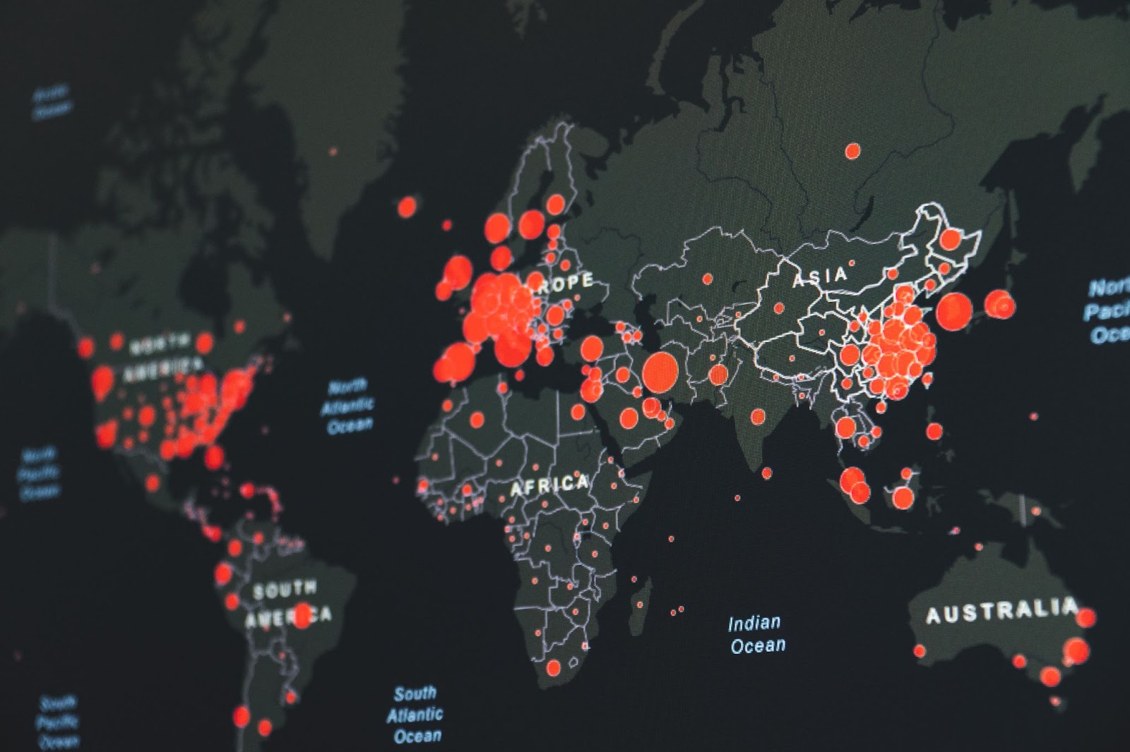 Check the risk levels of your target destination.